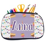 Happy Birthday Neoprene Pencil Case - Medium w/ Name or Text