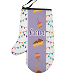 Happy Birthday Left Oven Mitt (Personalized)