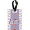 Happy Birthday Personalized Rectangular Luggage Tag