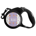 Happy Birthday Retractable Dog Leash - Medium (Personalized)