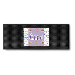 Happy Birthday Rubber Bar Mat (Personalized)