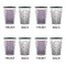 Happy Birthday Shot Glassess - Two Tone - Set of 4 - APPROVAL
