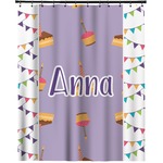 Happy Birthday Extra Long Shower Curtain - 70"x84" (Personalized)