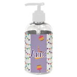 Happy Birthday Plastic Soap / Lotion Dispenser (8 oz - Small - White) (Personalized)