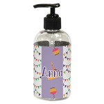 Happy Birthday Plastic Soap / Lotion Dispenser (8 oz - Small - Black) (Personalized)