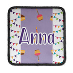 Happy Birthday Iron On Square Patch w/ Name or Text