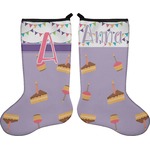 Happy Birthday Holiday Stocking - Double-Sided - Neoprene (Personalized)