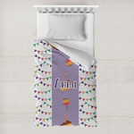 Happy Birthday Toddler Duvet Cover w/ Name or Text