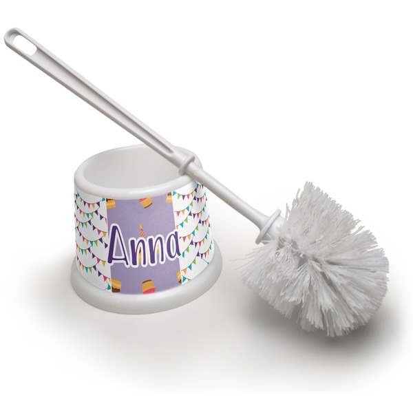 Custom Happy Birthday Toilet Brush (Personalized)