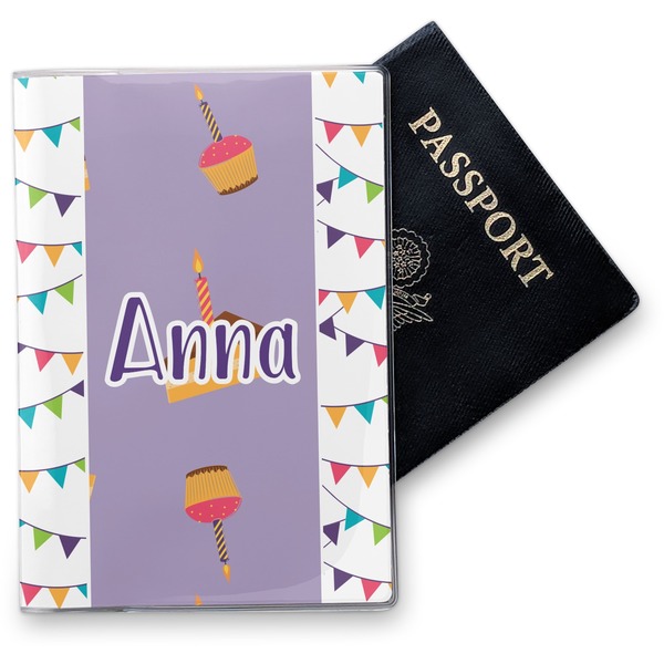 Custom Happy Birthday Vinyl Passport Holder (Personalized)