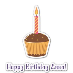 Happy Birthday Graphic Decal - Small (Personalized)