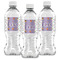 Happy Birthday Water Bottle Labels - Front View