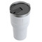 Happy Birthday White RTIC Tumbler - (Above Angle View)