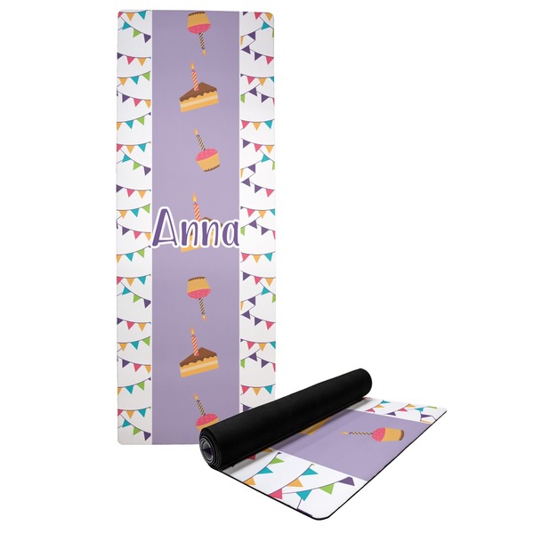 Custom Happy Birthday Yoga Mat (Personalized)