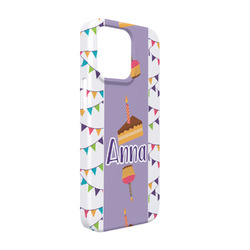 Happy Birthday iPhone Case - Plastic - iPhone 13 Pro (Personalized)