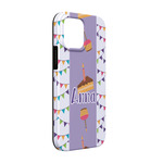 Happy Birthday iPhone Case - Rubber Lined - iPhone 13 (Personalized)