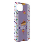 Happy Birthday iPhone Case - Plastic - iPhone 14 Pro Max (Personalized)