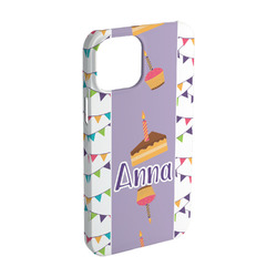 Happy Birthday iPhone Case - Plastic - iPhone 15 Pro (Personalized)