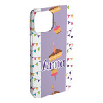 Happy Birthday iPhone Case - Plastic - iPhone 15 Pro Max (Personalized)