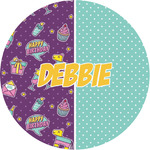 Pinata Birthday Multipurpose Round Labels - 1" (Personalized)