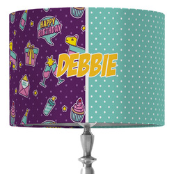 Pinata Birthday 16" Drum Lamp Shade - Fabric (Personalized)