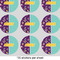 Pinata Birthday 2" Multipurpose Round Labels - Sheet