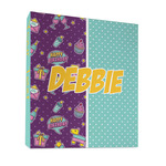 Pinata Birthday 3 Ring Binder - Full Wrap - 1" (Personalized)