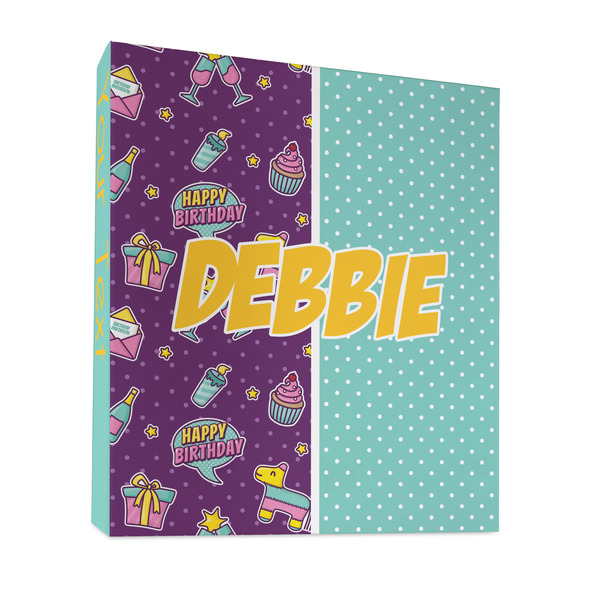 Custom Pinata Birthday 3 Ring Binder - Full Wrap - 1" (Personalized)