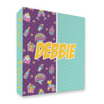 Pinata Birthday 3 Ring Binder - Full Wrap - 2" (Personalized)