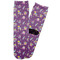 Pinata Birthday Adult Crew Socks - Single Pair - Front and Back