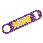 Pinata Birthday Bar Bottle Opener - White w/ Name or Text