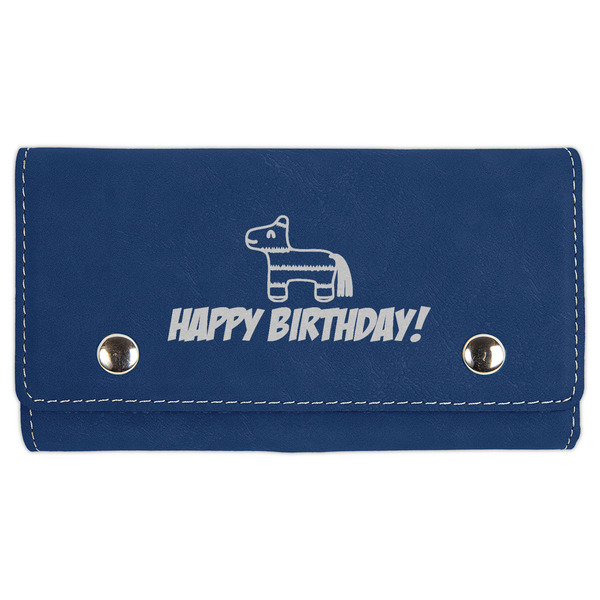 Custom Pinata Birthday Cards & Dice Set - Navy Blue (Personalized)