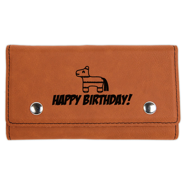 Custom Pinata Birthday Cards & Dice Set - Rawhide (Personalized)