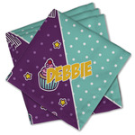 Pinata Birthday Cloth Cocktail Napkins - Set of 4 w/ Name or Text