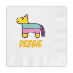 Pinata Birthday Embossed Decorative Napkins (Personalized)