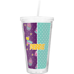 Pinata Birthday Double Wall Tumbler with Straw (Personalized)