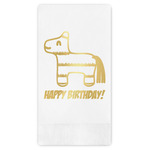 Pinata Birthday Guest Napkins - Foil Stamped (Personalized)