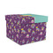 Pinata Birthday Gift Boxes with Lid - Canvas Wrapped - Medium - Front/Main