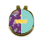 Pinata Birthday Golf Ball Marker - Hat Clip - Gold