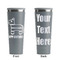 Pinata Birthday Grey RTIC Everyday Tumbler - 28 oz. - Front and Back