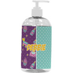 Pinata Birthday Plastic Soap / Lotion Dispenser (16 oz - Large - White) (Personalized)