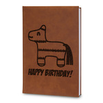 Pinata Birthday Leatherette Journal - Large - Double Sided (Personalized)