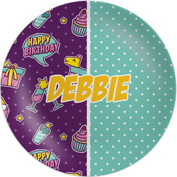 Pinata Birthday Melamine Plate (Personalized)