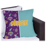 Pinata Birthday Outdoor Pillow - 16" (Personalized)