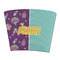 Pinata Birthday Party Cup Sleeves - without bottom - FRONT (flat)