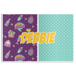 Pinata Birthday Disposable Paper Placemats (Personalized)