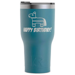 Pinata Birthday RTIC Tumbler - Dark Teal - Laser Engraved - Single-Sided (Personalized)