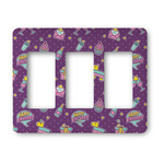 Pinata Birthday Rocker Style Light Switch Cover - Three Switch