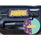 Pinata Birthday Round Luggage Tag & Handle Wrap - In Context