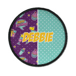 Pinata Birthday Iron On Round Patch w/ Name or Text